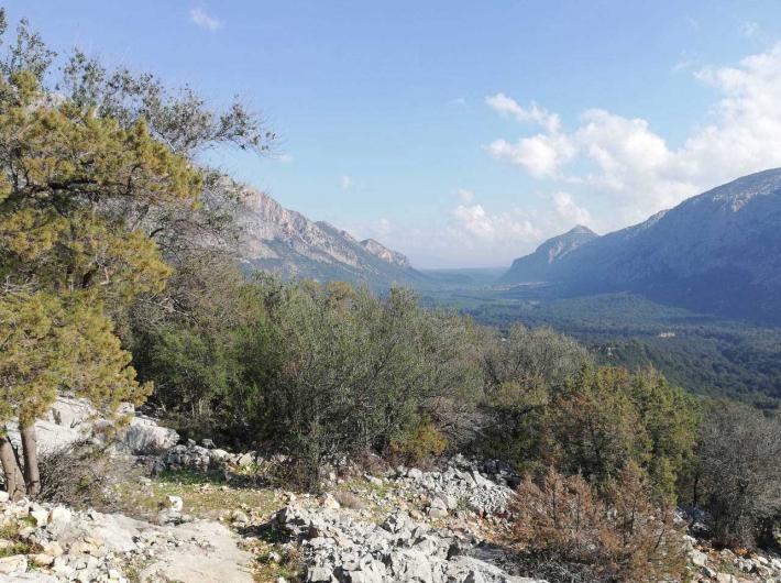 Escursione e visita guidata alla vallata di Lanaitho, in territorio di Oliena